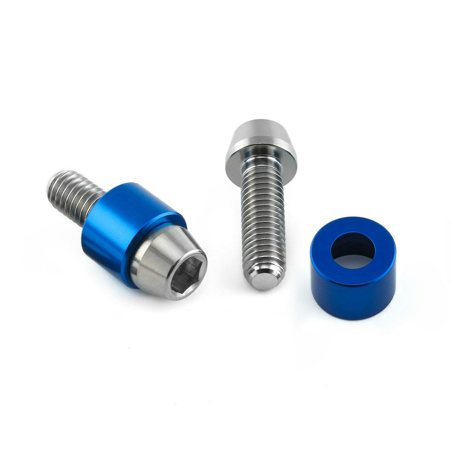 Pro-Bolt プロボルト チタン - 6mm スクラッチ&スパーク セット ペア (TISPARK6) TISPARK6B (CDC) その他(ボルト)