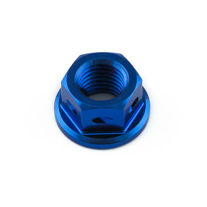 Pro-Bolt プロボルト Titanium Sprocket Nut M10x(1.25mm) Drilled (TISPN10D) TISPN10DB (CDC)【ネット注文限定・別送品】
