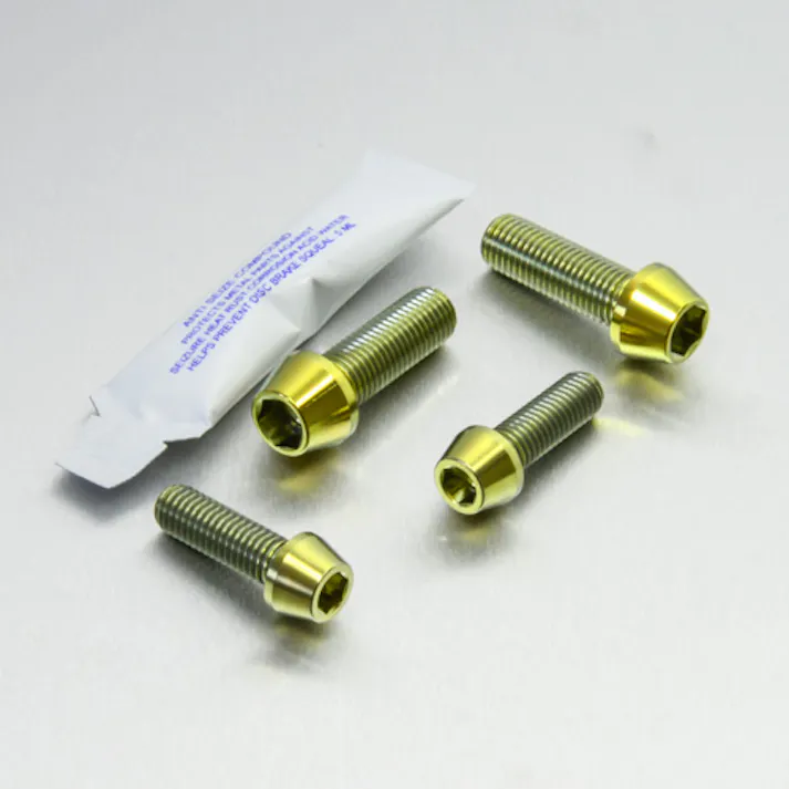 Pro-Bolt プロボルト Titanium Top & Bottom Clamp Yoke Pinch Kit (TITRIPCL1010) TITRIPCL1010G (CDC)【ネット注文限定・別送品】