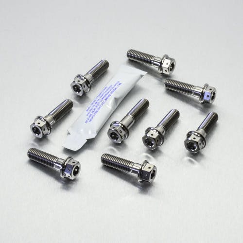 Pro-Bolt プロボルト Titanium Top & Bottom Clamp Yoke Pinch Kit DualDrive (TITRIPCL104 その他(ボルト) Pro-Bolt プロボルト Titanium Top & Bottom Clamp Yoke Pinch Kit DualDrive (TITRIPCL104 その他(ボルト)