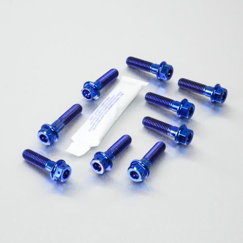 Pro-Bolt プロボルト Titanium Top & Bottom Clamp Yoke Pinch Kit DualDrive (TITRIPCL104 その他(ボルト) Pro-Bolt プロボルト Titanium Top & Bottom Clamp Yoke Pinch Kit DualDrive (TITRIPCL104 その他(ボルト)