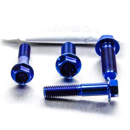 Pro-Bolt プロボルト Titanium Top & Bottom Clamp Yoke Pinch Kit (TITRIPCL125) TITRIPCL その他(ボルト) Pro-Bolt プロボルト Titanium Top & Bottom Clamp Yoke Pinch Kit (TITRIPCL125) TITRIPCL その他(ボルト)