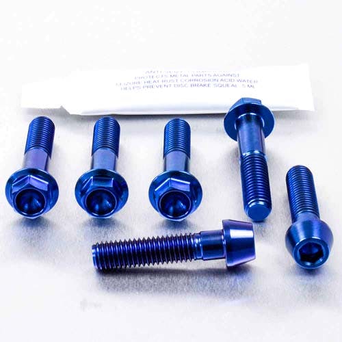 Pro-Bolt プロボルト Titanium Top & Bottom Clamp Yoke Pinch Kit (TITRIPCL220) TITRIPCL その他(ボルト) Pro-Bolt プロボルト Titanium Top & Bottom Clamp Yoke Pinch Kit (TITRIPCL220) TITRIPCL その他(ボルト)