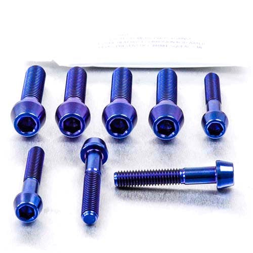 Pro-Bolt プロボルト Titanium Top & Bottom Clamp Yoke Pinch Kit (TITRIPCL230) TITRIPCL その他(ボルト) Pro-Bolt プロボルト Titanium Top & Bottom Clamp Yoke Pinch Kit (TITRIPCL230) TITRIPCL その他(ボルト)