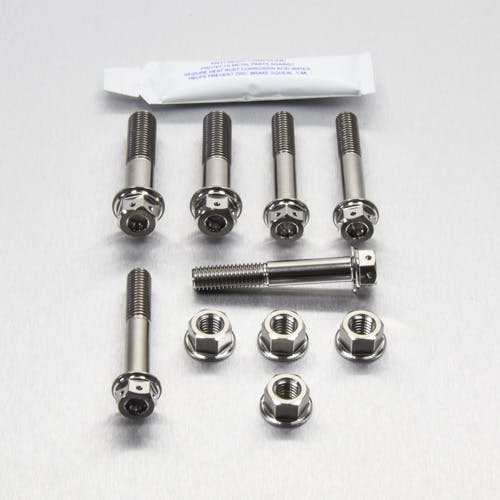 Pro-Bolt プロボルト Titanium Top & Bottom Clamp Yoke Pinch Kit DualDrive (TITRIPCL330 その他(ボルト) Pro-Bolt プロボルト Titanium Top & Bottom Clamp Yoke Pinch Kit DualDrive (TITRIPCL330 その他(ボルト)