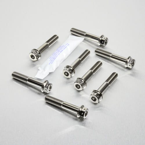 Pro-Bolt プロボルト Titanium Top & Bottom Clamp Yoke Pinch Kit DualDrive (TITRIPCL340 その他(ボルト) Pro-Bolt プロボルト Titanium Top & Bottom Clamp Yoke Pinch Kit DualDrive (TITRIPCL340 その他(ボルト)