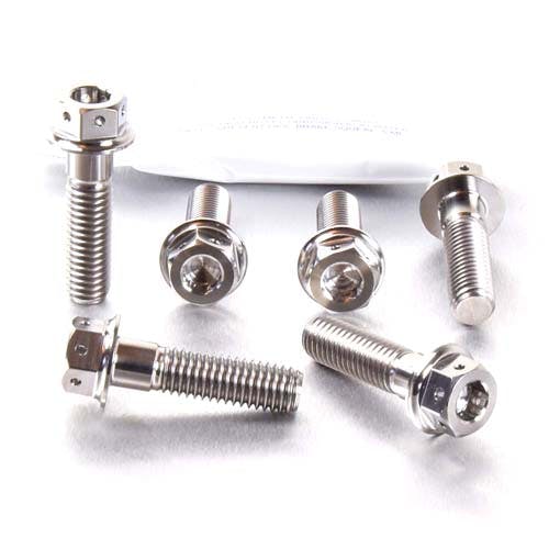Pro-Bolt プロボルト Titanium Top & Bottom Clamp Yoke Pinch Kit DualDrive (TITRIPCL380 その他(ボルト) Pro-Bolt プロボルト Titanium Top & Bottom Clamp Yoke Pinch Kit DualDrive (TITRIPCL380 その他(ボルト)