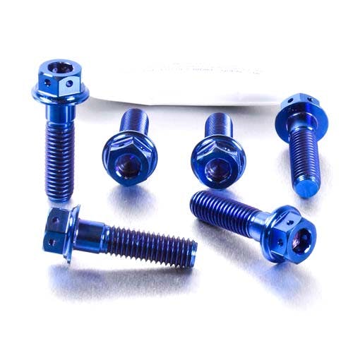 Pro-Bolt プロボルト Titanium Top & Bottom Clamp Yoke Pinch Kit DualDrive (TITRIPCL380 その他(ボルト) Pro-Bolt プロボルト Titanium Top & Bottom Clamp Yoke Pinch Kit DualDrive (TITRIPCL380 その他(ボルト)
