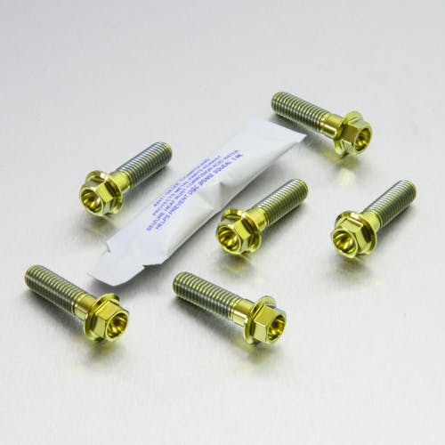 Pro-Bolt プロボルト Titanium Top ＆ Bottom Clamp Yoke Pinch Kit (TITRIPCL380) TITRIPCL380G (CDC)【別送品】