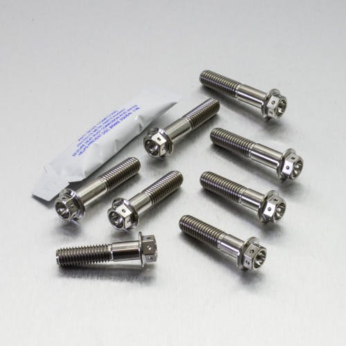 Pro-Bolt プロボルト Titanium Top & Bottom Clamp Yoke Pinch Kit Race Spec (TITRIPCL390 その他(ボルト) Pro-Bolt プロボルト Titanium Top & Bottom Clamp Yoke Pinch Kit Race Spec (TITRIPCL390 その他(ボルト)