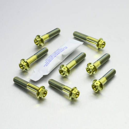 Pro-Bolt プロボルト Titanium Top & Bottom Clamp Yoke Pinch Kit Race Spec (TITRIPCL390 その他(ボルト) Pro-Bolt プロボルト Titanium Top & Bottom Clamp Yoke Pinch Kit Race Spec (TITRIPCL390 その他(ボルト)