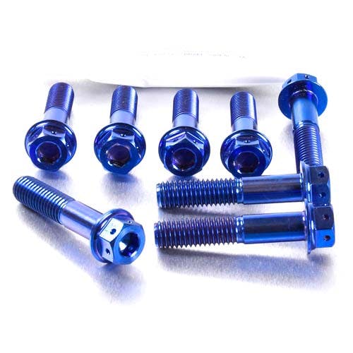 Pro-Bolt プロボルト Titanium Top & Bottom Clamp Yoke Pinch Kit DualDrive (TITRIPCL400 その他(ボルト) Pro-Bolt プロボルト Titanium Top & Bottom Clamp Yoke Pinch Kit DualDrive (TITRIPCL400 その他(ボルト)