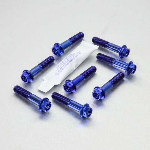 Pro-Bolt プロボルト Titanium Top & Bottom Clamp Yoke Pinch Kit Race Spec (TITRIPCL400 その他(ボルト) Pro-Bolt プロボルト Titanium Top & Bottom Clamp Yoke Pinch Kit Race Spec (TITRIPCL400 その他(ボルト)
