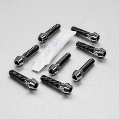 Pro-Bolt �v���{���g Titanium Top �� Bottom Clamp Yoke Pinch Kit (TITRIPCL450) TITRIPCL ���̑��i�{���g�j