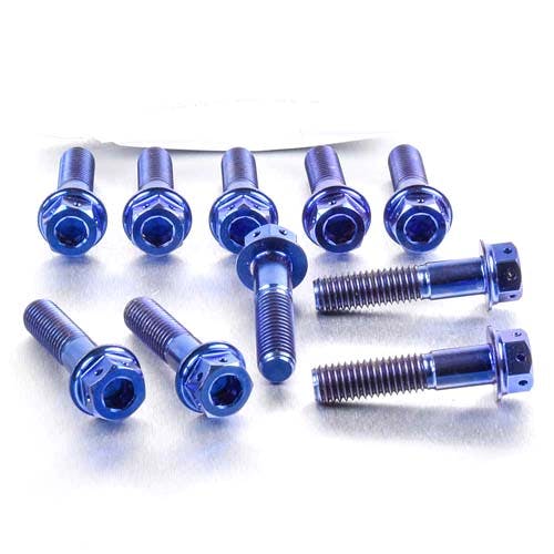 Pro-Bolt プロボルト Titanium Top & Bottom Clamp Yoke Pinch Kit DualDrive (TITRIPCL550 その他(ボルト) Pro-Bolt プロボルト Titanium Top & Bottom Clamp Yoke Pinch Kit DualDrive (TITRIPCL550 その他(ボルト)