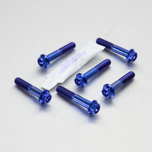 Pro-Bolt プロボルト Titanium Top & Bottom Clamp Yoke Pinch Kit Race Spec (TITRIPCL60R その他(ボルト) Pro-Bolt プロボルト Titanium Top & Bottom Clamp Yoke Pinch Kit Race Spec (TITRIPCL60R その他(ボルト)