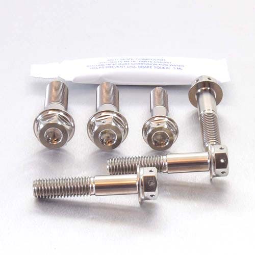 Pro-Bolt プロボルト Titanium Top & Bottom Clamp Yoke Pinch Kit DualDrive (TITRIPCL610 その他(ボルト) Pro-Bolt プロボルト Titanium Top & Bottom Clamp Yoke Pinch Kit DualDrive (TITRIPCL610 その他(ボルト)