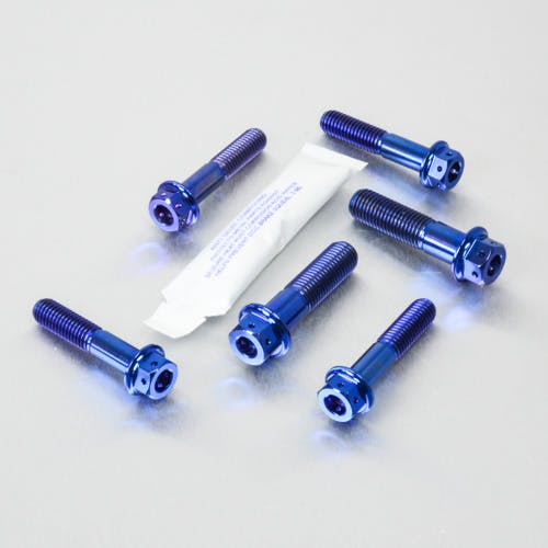 Pro-Bolt プロボルト Titanium Top & Bottom Clamp Yoke Pinch Kit DualDrive (TITRIPCL610 その他(ボルト) Pro-Bolt プロボルト Titanium Top & Bottom Clamp Yoke Pinch Kit DualDrive (TITRIPCL610 その他(ボルト)