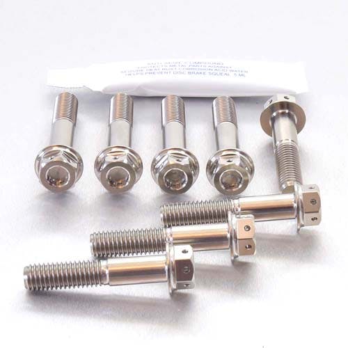 Pro-Bolt プロボルト Titanium Top & Bottom Clamp Yoke Pinch Kit DualDrive (TITRIPCL620 その他(ボルト) Pro-Bolt プロボルト Titanium Top & Bottom Clamp Yoke Pinch Kit DualDrive (TITRIPCL620 その他(ボルト)