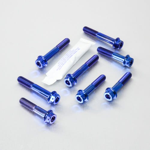 Pro-Bolt プロボルト Titanium Top & Bottom Clamp Yoke Pinch Kit DualDrive (TITRIPCL620 その他(ボルト) Pro-Bolt プロボルト Titanium Top & Bottom Clamp Yoke Pinch Kit DualDrive (TITRIPCL620 その他(ボルト)