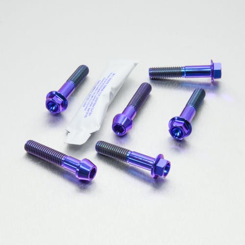 Pro-Bolt プロボルト Titanium Top ＆ Bottom Clamp Yoke Pinch Kit