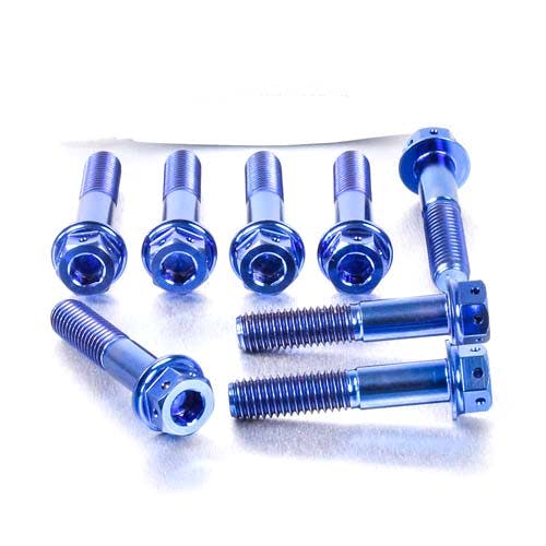 Pro-Bolt プロボルト Titanium Top & Bottom Clamp Yoke Pinch Kit DualDrive (TITRIPCL730 その他(ボルト) Pro-Bolt プロボルト Titanium Top & Bottom Clamp Yoke Pinch Kit DualDrive (TITRIPCL730 その他(ボルト)