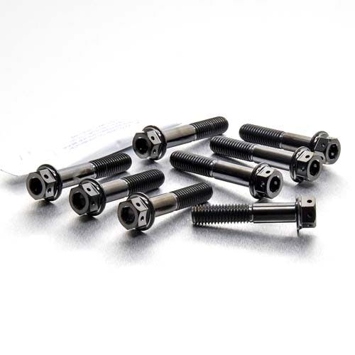 Pro-Bolt プロボルト Titanium Top ＆ Bottom Clamp Yoke Pinch Kit DualDrive (TITRIPCL730DD) TITRIPCL730DDBK (CDC)【別送品】
