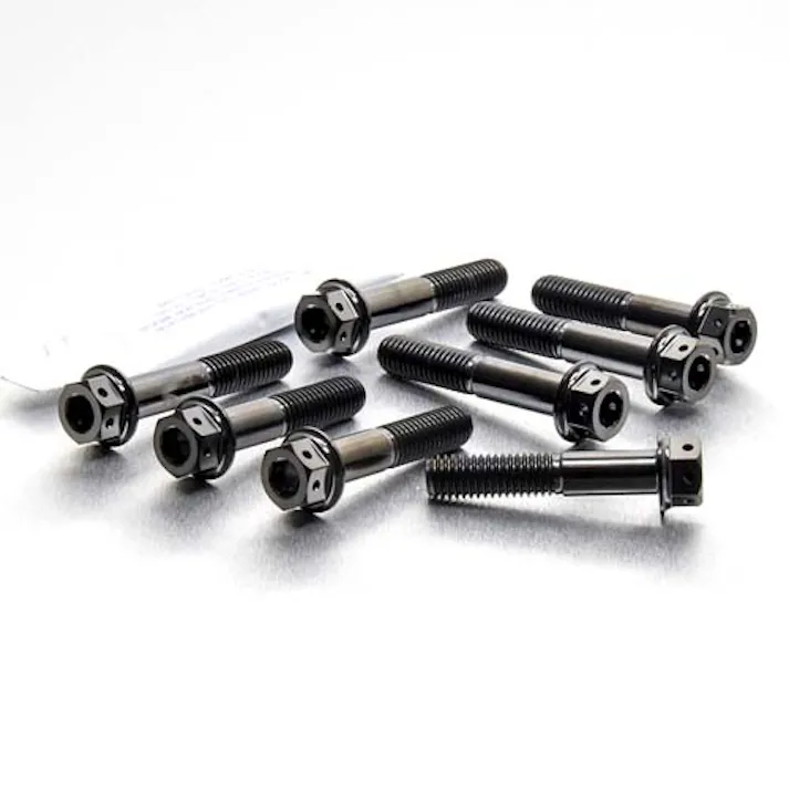 Pro-Bolt プロボルト Titanium Top & Bottom Clamp Yoke Pinch Kit DualDrive (TITRIPCL730DD) TITRIPCL730DDBK (CDC)【別送品】