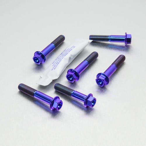 Pro-Bolt プロボルト Titanium Top ＆ Bottom Clamp Yoke Pinch Kit (TITRIPCL790) TITRIPCL790P (CDC)【別送品】