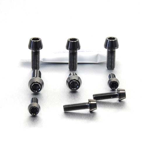 Pro-Bolt v{g Titanium Top  Bottom Clamp Yoke Pinch Kit (TITRIPCL820) TITRIPCL ̑i{gj