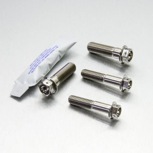 Pro-Bolt プロボルト Titanium Top & Bottom Clamp Yoke Pinch Kit Race Spec (TITRIPCL90R その他(ボルト) Pro-Bolt プロボルト Titanium Top & Bottom Clamp Yoke Pinch Kit Race Spec (TITRIPCL90R その他(ボルト)