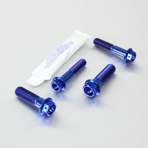 Pro-Bolt プロボルト Titanium Top & Bottom Clamp Yoke Pinch Kit Race Spec (TITRIPCL90R その他(ボルト) Pro-Bolt プロボルト Titanium Top & Bottom Clamp Yoke Pinch Kit Race Spec (TITRIPCL90R その他(ボルト)