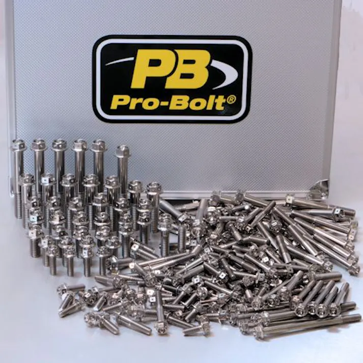 Pro-Bolt プロボルト Titanium Workshop Box 200 Piece Race Spec (TIWSBOX200R) (CDC)【別送品】