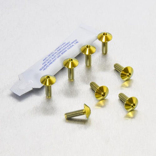 Pro-Bolt プロボルト Titanium Fuel Cap Kit Moto Guzzi Griso 1100