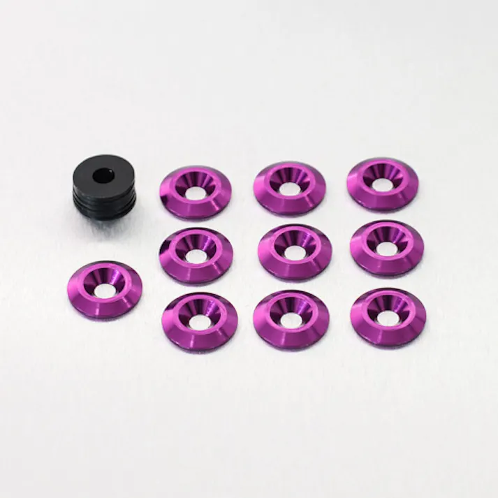 Pro-Bolt プロボルト アルミニウム カウンターシャンクボルト用 ワッシャs M6 (19mm ヘッド外径) 10個入りパック (WAC619-10) WAC619-10P (CDC)【ネット注文限定・別送品】