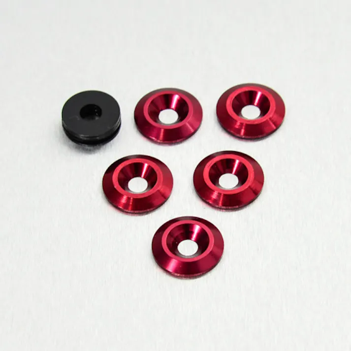 Pro-Bolt プロボルト アルミニウム カウンターシャンクボルト用 ワッシャs M6 (19mm ヘッド外径) 5個入りパック (WAC619-5) WAC619-5R (CDC)【ネット注文限定・別送品】