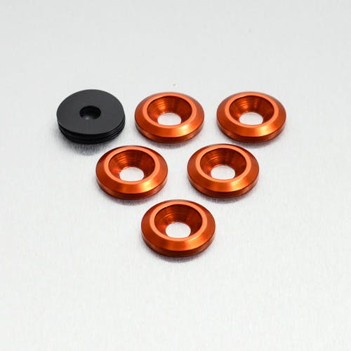 Pro-Bolt プロボルト アルミニウム カウンターシャンクボルト用 ワッシャs M8 (25mm ヘッド外径) 5個入りパック (WAC8-5) WAC8- その他(ボルト)