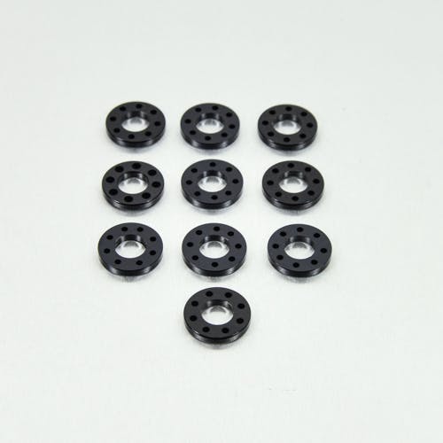 Pro-Bolt プロボルト アルミ ドリルド ワッシャ M12 (24mm ヘッド外径) 10個入りパック (WAD12-10) WAD12-10BK (CD その他(ボルト) Pro-Bolt プロボルト アルミ ドリルド ワッシャ M12 (24mm ヘッド外径) 10個入りパック (WAD12-10) WAD12-10BK (CD その他(ボルト)