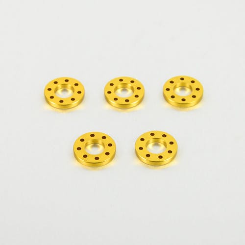 Pro-Bolt プロボルト アルミ ドリルド ワッシャ M12 (24mm ヘッド外径) 5個入りパック (WAD12-5) WAD12-5G (CDC) その他(ボルト) Pro-Bolt プロボルト アルミ ドリルド ワッシャ M12 (24mm ヘッド外径) 5個入りパック (WAD12-5) WAD12-5G (CDC) その他(ボルト)