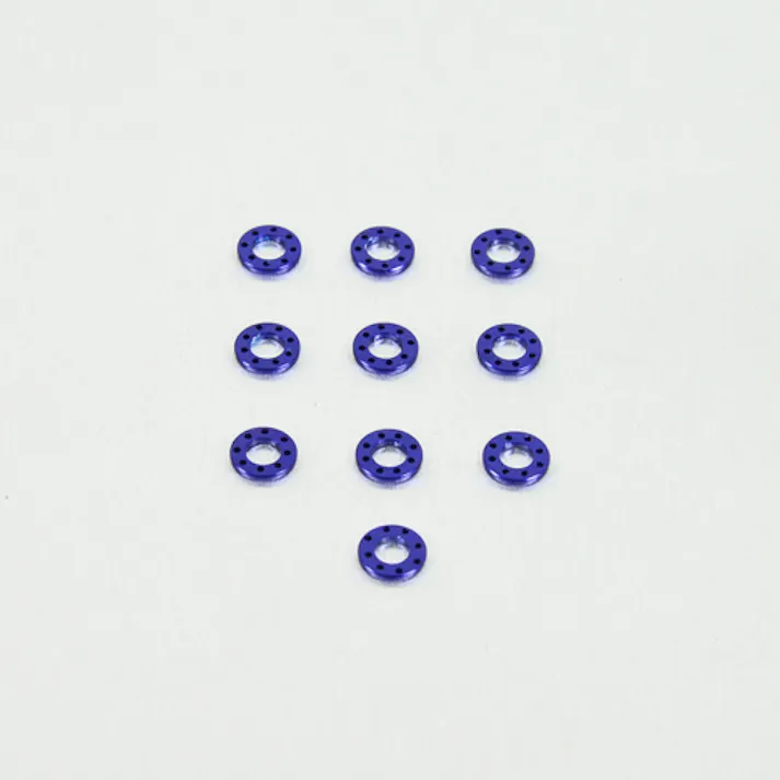 Pro-Bolt プロボルト アルミ ドリルド ワッシャ M5 (10mm ヘッド外径) 10個入りパック (WAD5-10) WAD5-10B (CDC)【ネット注文限定・別送品】