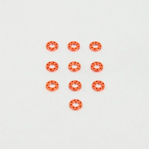 Pro-Bolt プロボルト アルミ ドリルド ワッシャ M5 (10mm ヘッド外径) 10個入りパック (WAD5-10) WAD5-10O (CDC) その他(ボルト) Pro-Bolt プロボルト アルミ ドリルド ワッシャ M5 (10mm ヘッド外径) 10個入りパック (WAD5-10) WAD5-10O (CDC) その他(ボルト)