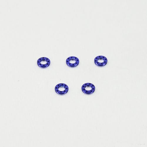 Pro-Bolt プロボルト アルミ ドリルド ワッシャ M5 (10mm ヘッド外径) 5個入りパック (WAD5-5) WAD5-5B (CDC) その他(ボルト) Pro-Bolt プロボルト アルミ ドリルド ワッシャ M5 (10mm ヘッド外径) 5個入りパック (WAD5-5) WAD5-5B (CDC) その他(ボルト)