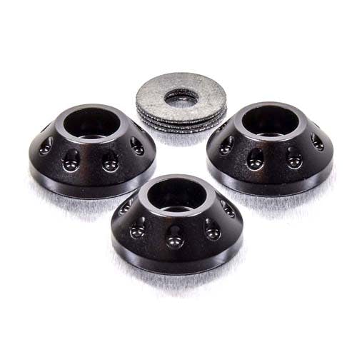 Pro-Bolt プロボルト アルミニウム フレアワッシャー M6 (25mm ヘッド外径) 3個入りパック (WAPB625-3) WAPB625-3BK ( その他(ボルト) Pro-Bolt プロボルト アルミニウム フレアワッシャー M6 (25mm ヘッド外径) 3個入りパック (WAPB625-3) WAPB625-3BK ( その他(ボルト)