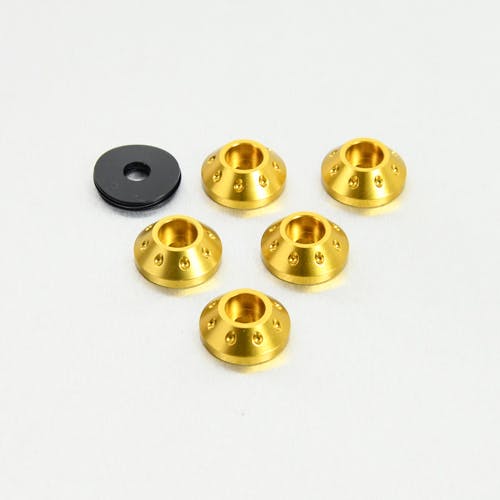 Pro-Bolt プロボルト アルミニウム フレアワッシャー M6 (25mm ヘッド外径) 5個入りパック (WAPB625-5) WAPB625-5G (C その他(ボルト) Pro-Bolt プロボルト アルミニウム フレアワッシャー M6 (25mm ヘッド外径) 5個入りパック (WAPB625-5) WAPB625-5G (C その他(ボルト)