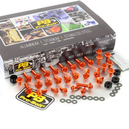 Pro-Bolt プロボルト Aluminium Workshop Kit Bodywork Race Spec 30 Piece WSKITBW30O (CD その他(ボルト) Pro-Bolt プロボルト Aluminium Workshop Kit Bodywork Race Spec 30 Piece WSKITBW30O (CD その他(ボルト)