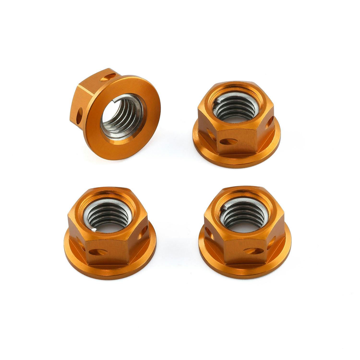 ご購入者様用⭐️送料¥4000⭐️ブラックナット¥4500 アルミニウム スプロケットナット M8x(1.25mm) ワイヤーロック穴