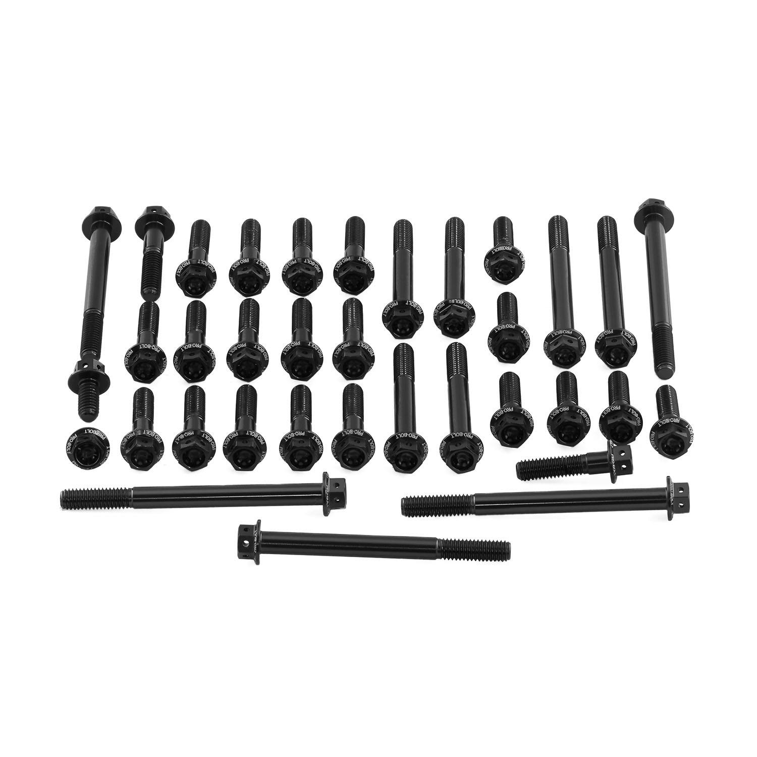 アルミニウム エンジンボルトキット ヤマハ YZ250 レーススペック EOYA180HXRBKE (CDC) その他（ボルト）