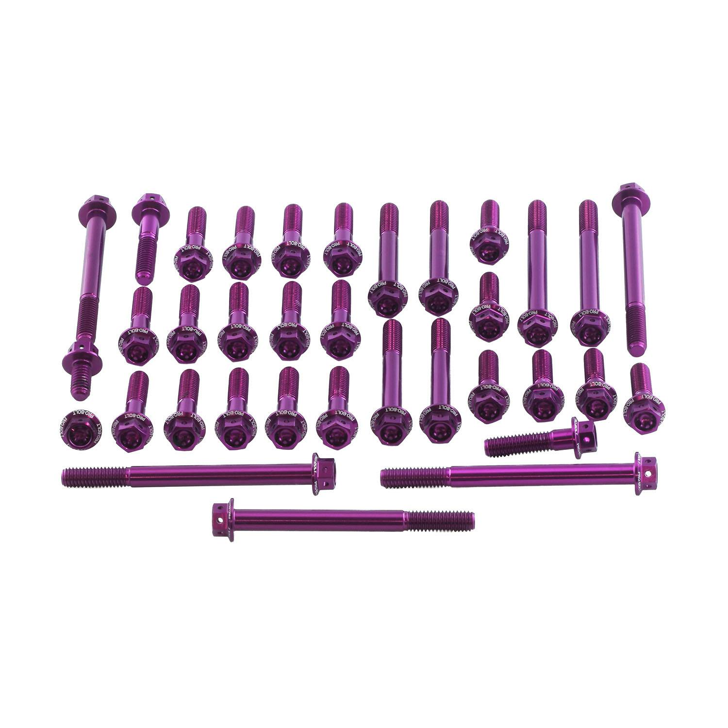 アルミニウム エンジンボルトキット ヤマハ YZ250 レーススペック EOYA180HXRPE (CDC) その他（ボルト）