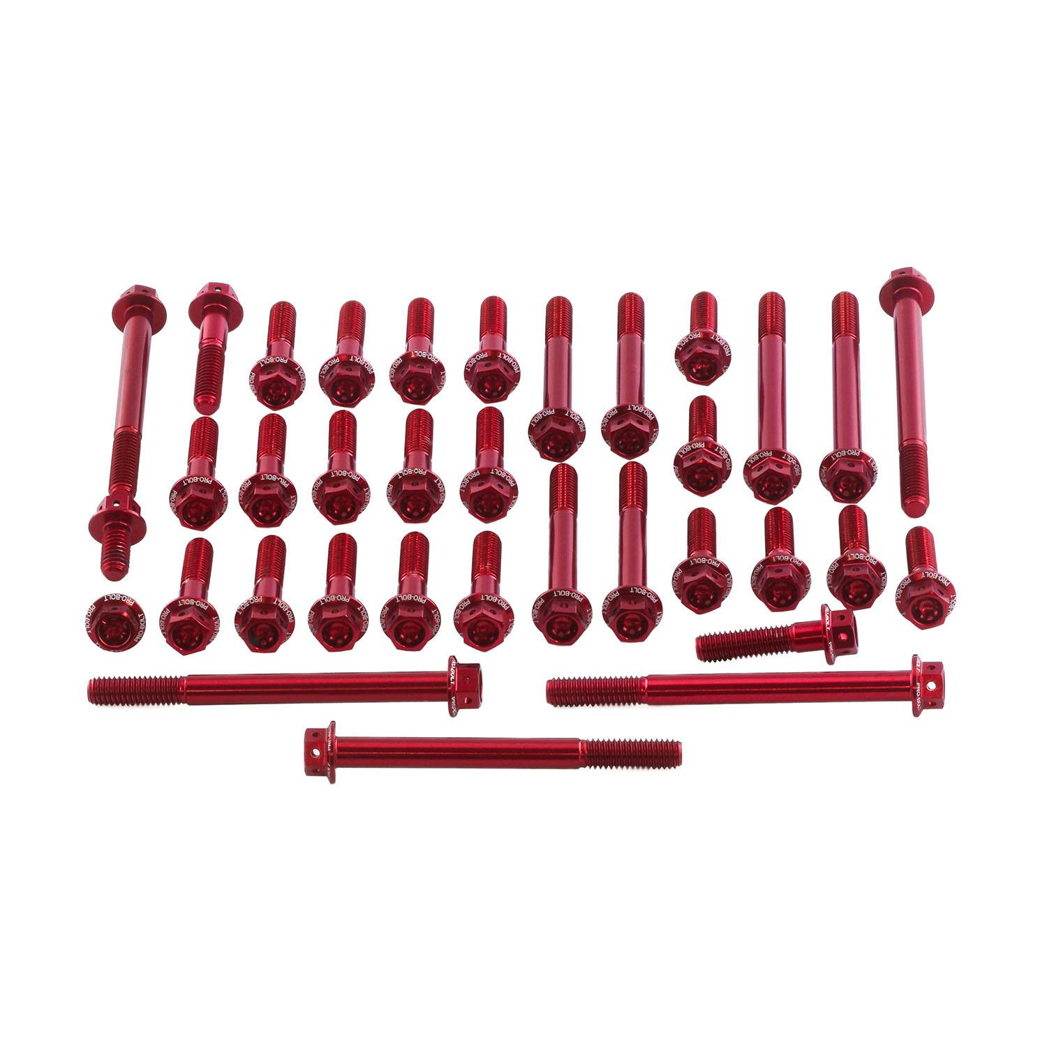 アルミニウム エンジンボルトキット ヤマハ YZ250 レーススペック EOYA180HXRRE (CDC) その他（ボルト）