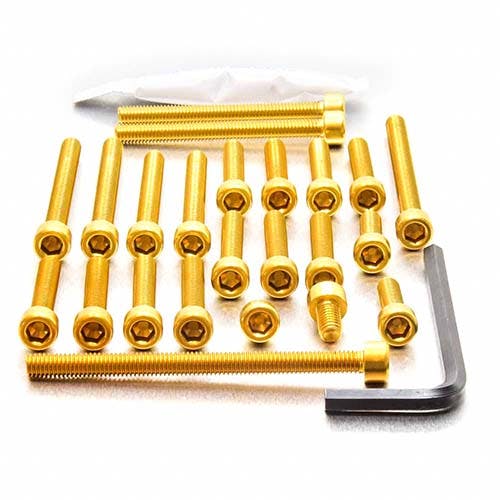 アルミニウム エンジンボルトキット(ソケットキャップ) ヤマハ YZF 125 '09+ EYA056G (CDC) ボルトキャップ アルミニウム エンジンボルトキット(ソケットキャップ) ヤマハ YZF 125 '09+ EYA056G (CDC) ボルトキャップ